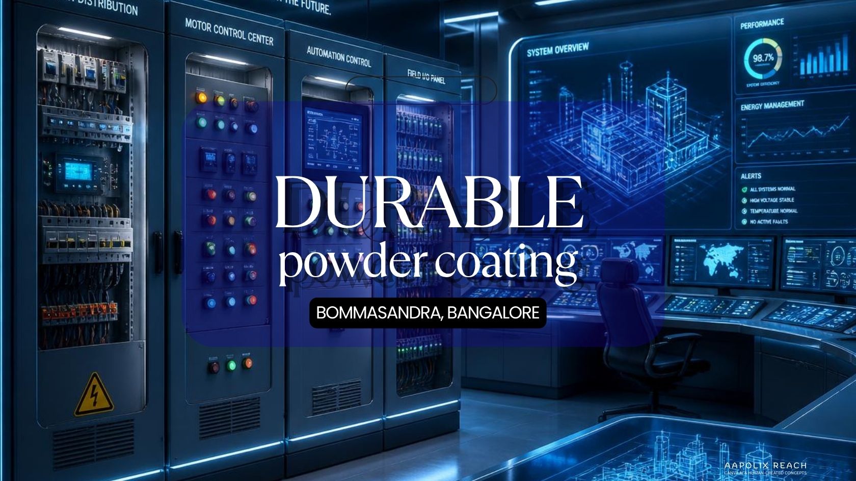 Industrial powder coating service in Bommasandra