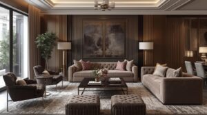 Modern-Living-room-decoration-using-Art-Decor-trending-item-for-a-small-family