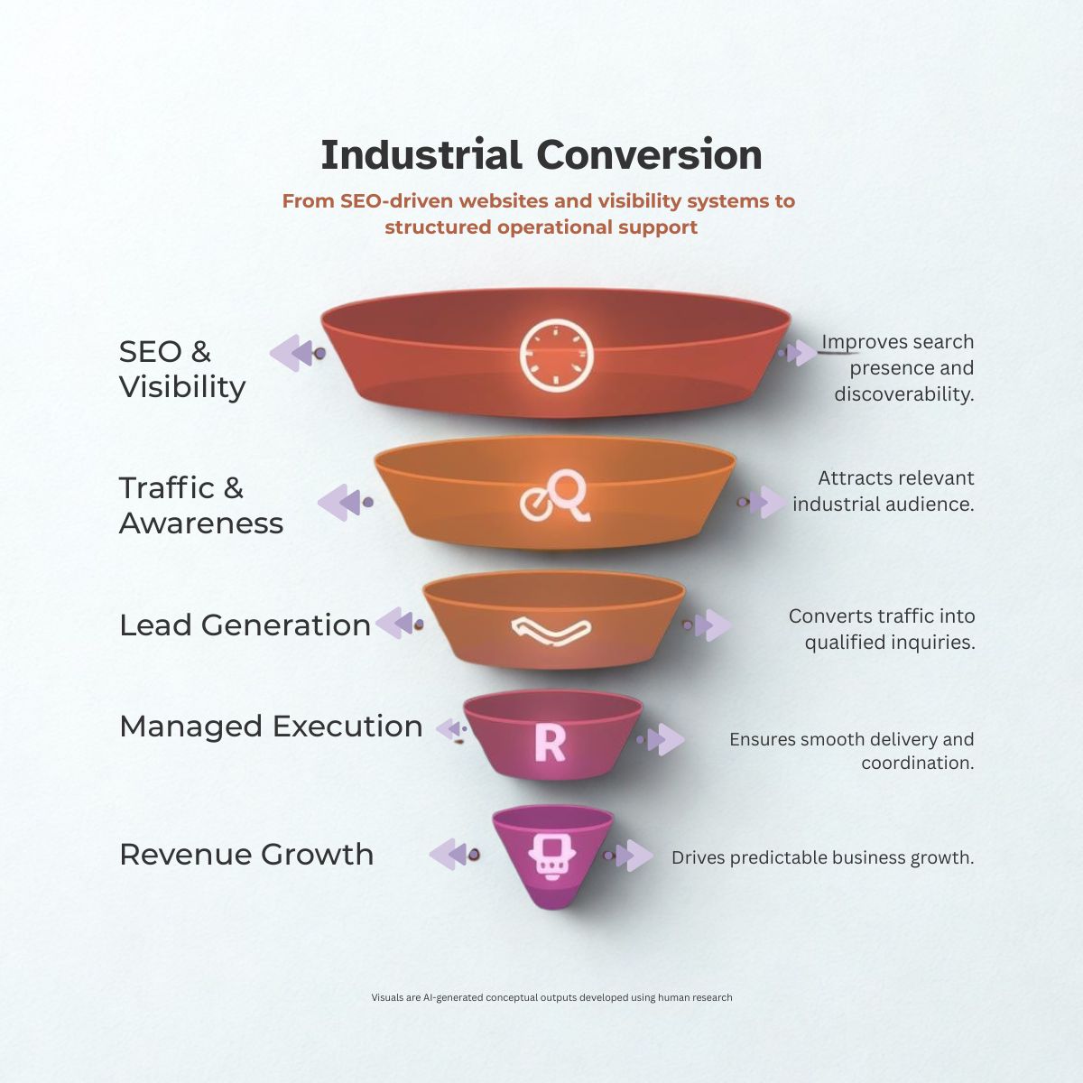 Industrial Funnel System