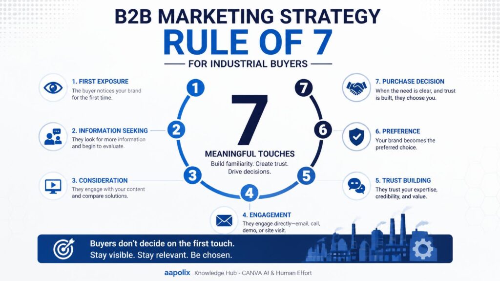 B2B Marketing Strategy Rule of 7