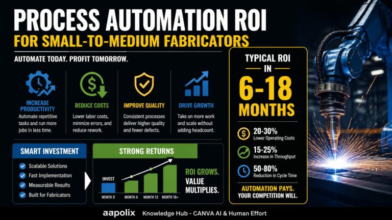 Process Automation ROI for Small-to-Medium Fabricators